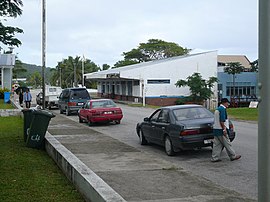 Straße in Alofi