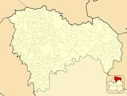 Membrillera, Spain is located in Province of Guadalajara