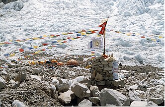 Stupa at EBC (Nepal)