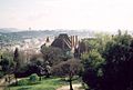 Paço visto do Castelo de Guimarães