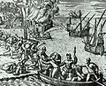 Image 64Jacques de Sores looting and burning Havana in 1555 (from Piracy)