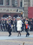 Máxima no funeral do príncipe Bernardo