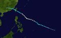 Typhoon Kaemi (Glenda) track map