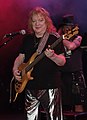 Steve Priest op 21 september 2018 geboren op 23 februari 1948