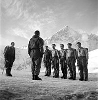 Zimné sústredenie československého horolezeckého družstva, Vysoké Tatry, 1955