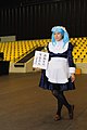 A Wikipe-tan cosplay por SoHome Jacaranda (蘇戶花楹) no "Festival Cómico de Macau"