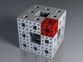 55 Menger Sponge after four iterations