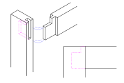 A haunched stub tenon corner joint