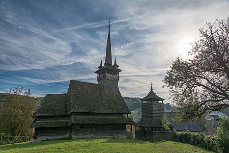 Українська: Церква Святої Параскеви. Олександрівка. Закарпатська область. Фото © Андрій Мозоль, вільна ліцензія CC BY-SA 4.0. Шосте місце українського етапу 2021 року