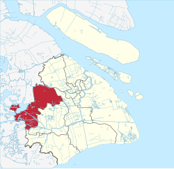 青浦区在上海的地理位置