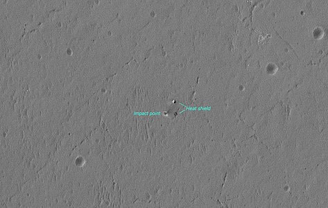 Теплозащитный экран спускаемого аппарата, MRO (29 ноября 2006 года)