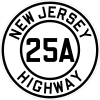 Cutout shield for Route 25A