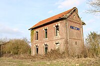 Ancienne gare abandonnée de Douilly (Somme).