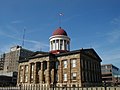 Image 4The Old State Capitol in Springfield. Designed by John F. Rague in a Greek Revival style and completed in 1840, the building housed the Illinois General Assembly until 1876. Photo credit: Agriculture (from Portal:Illinois/Selected picture)