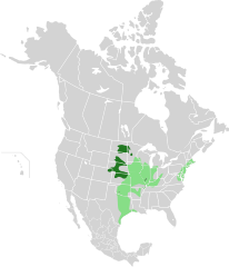 Mapa występowania