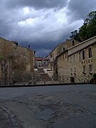 Orage sur l'abbaye.