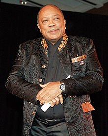 Quincy Jones as bandleader in 2008