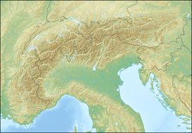 Punta Bagnà is located in Alps