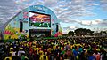 2014 Fan Fest in Brasília, during the opening match Brazil V Croatia.