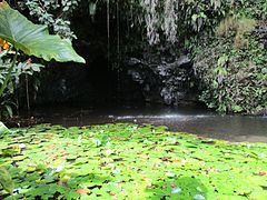 La grotte Teanateatea de Maraa.