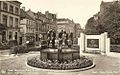 Le monument original à Emile Braun à Gand.