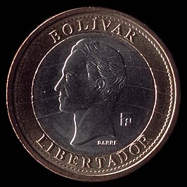 Muntstuk van 1 bolivar