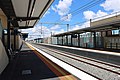 Southbound view from Platform 2, December 2021