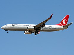 Boeing 737-900ER der Turkish Airlines