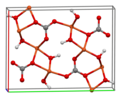 Unit cell of malachite