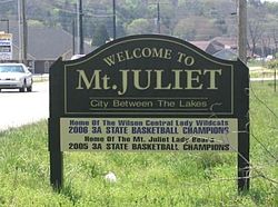 Mount Juliet, Tennessee