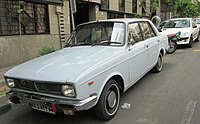 A 1960s Paykan seen in Tehran.