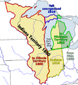 Image 5Map of the Indiana Territory (from History of Indiana)