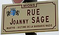 Rue Joanny Sage.