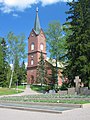 The church of Mäntsälä.