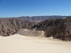 Landscape in South Sinai governorate