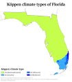 Image 15Köppen climate classification map of Florida. (from Geography of Florida)