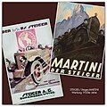 Steiger und MARTINI-Steiger. Werbung 1920er Jahre