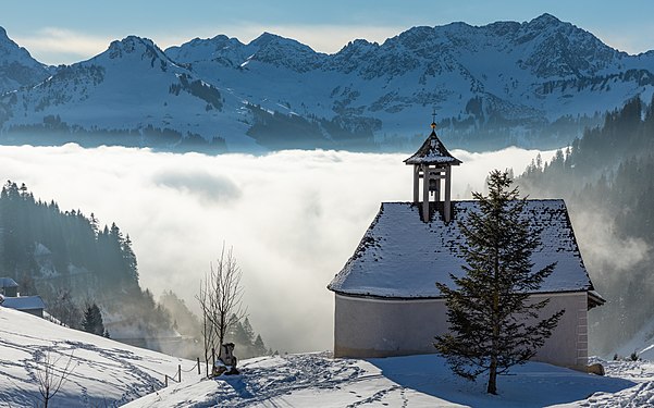 Kapelle in Fontanella-Faschina/Chapel in Fontanella-Faschina in Vorarlberg/Vorarlberg Photographer: Heimfoto