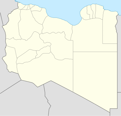 Location map ሊቢያ