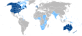 Image 62Countries where English is natively spoken or has official status (from Culture of England)