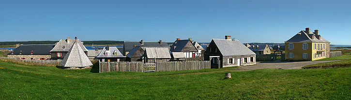 Forteresse de Louisbourg, Île du Cap-Breton