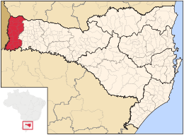 São Miguel do Oeste – Mappa