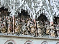 Sculptures de la Cathédrale d'Amiens.