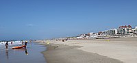 La plage de Merlimont.