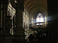 The organ as seen from the Sanctuary