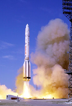 Lancement du module Zvezda (1998).