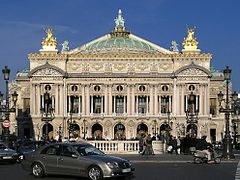 L'Opéra Garnier di Parigi, in Francia. Sede storica dell'Opéra National de Paris.