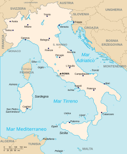 Italia - Mappa