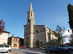 Skyline of Loubens-Lauragais