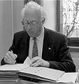 Cees Slabbekoorn in 1989 (Foto: J. van Houdt) overleden op 12 november 2009